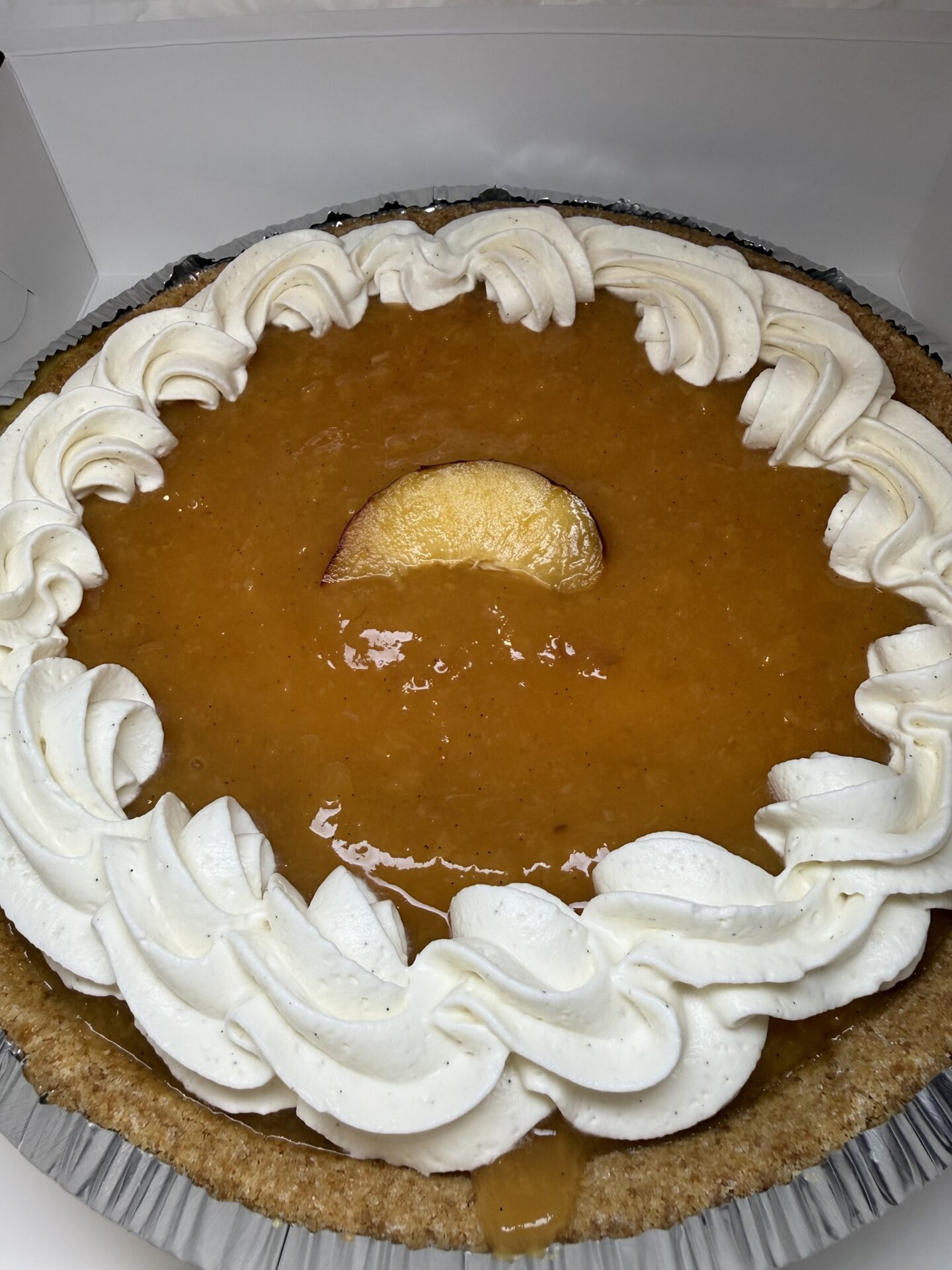 Tarte à la pêche/nectarine