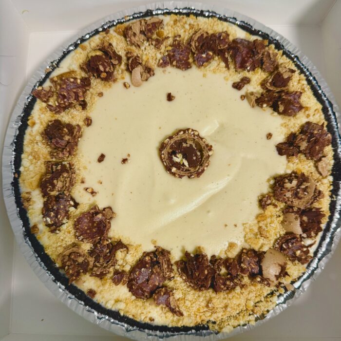 Tarte glacée Ferrero Rocher