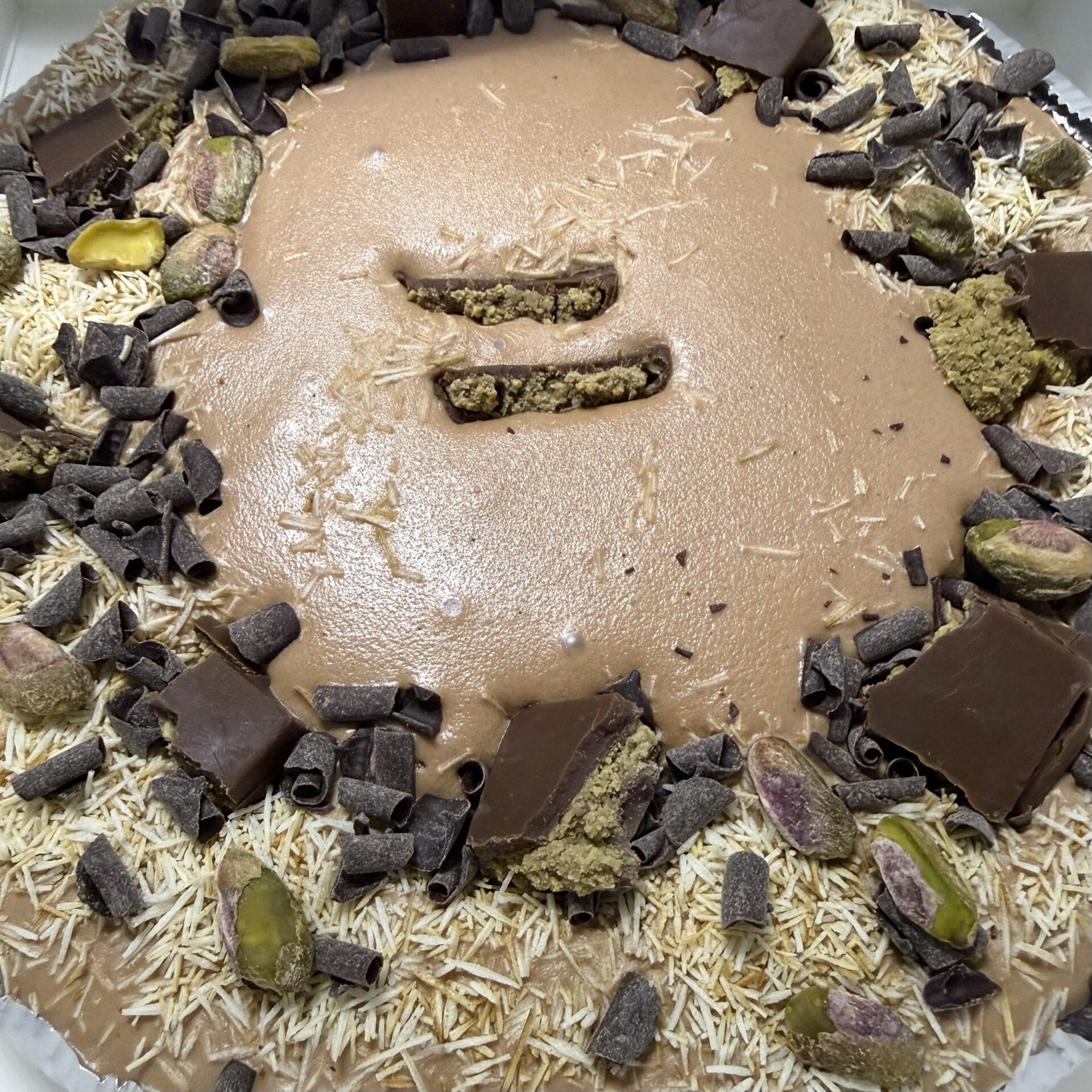 Tarte glacée Choco Dubai